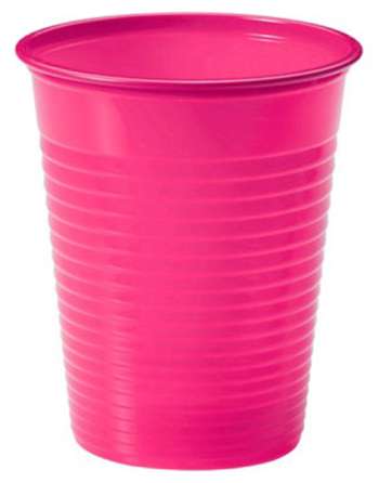 Vasos Plástico Fucsia