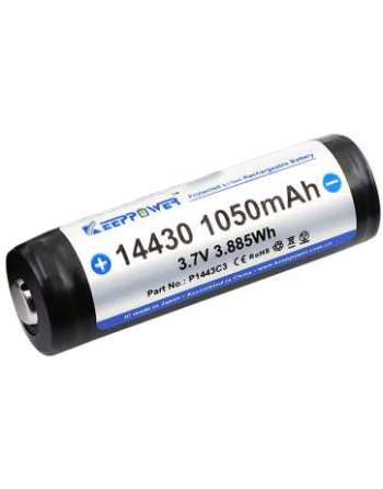 Keeppower 14430 1050mAh